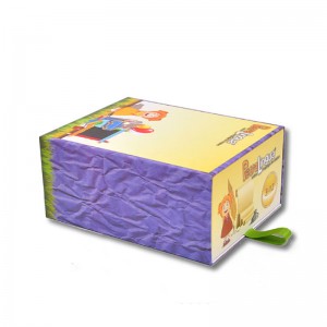 fiók stílusú egyedi papír ajándékcsomagolás