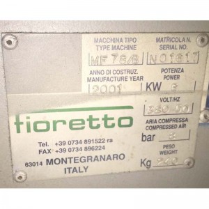 cipőkészítés Fioretto csizma láb vasalógép