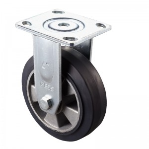 Nagy teherbírású - krómozott ház Black2 TPE kerékkel