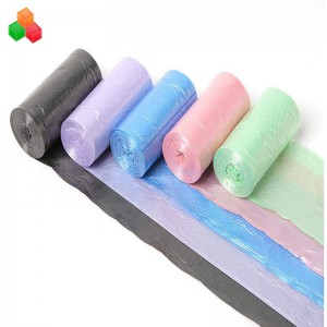 oxo 100% -ban biológiailag lebontható komposztálható kukoricakeményítő műanyag szemetes zsák tekercs a család számára