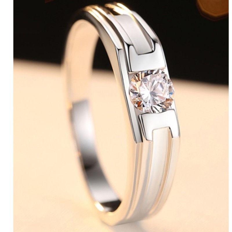 Férfi gyűrűk, kicsi, cirkónia, fülbevalók, férfiak, gyűrűk, 925, ezüst, ezüst, gyűrűk, férfiak, esküvő, gyűrűk