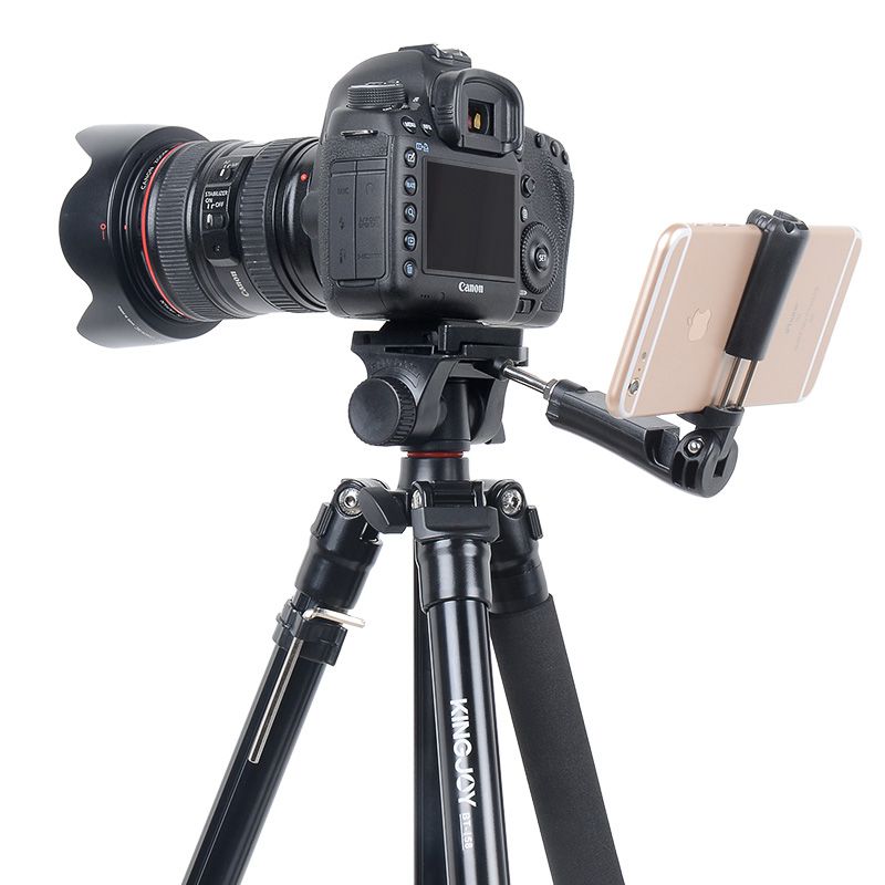 Kingjoy mini állványkészlet BT-158 fényképezőgéphez és okostelefonhoz