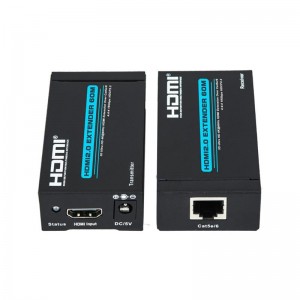 V2.0 HDMI-bővítő 60m Több mint egy kat5e \/ 6 kábellel támogatja az Ultra HD 4Kx2K @ 60Hz HDCP2.2
