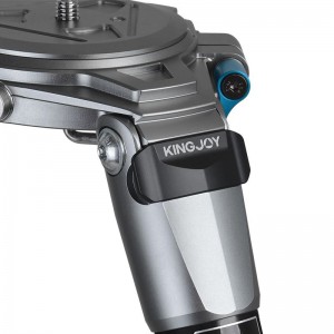 Kingjoy OEM kamera videó nagy cső AluminiumTripod
