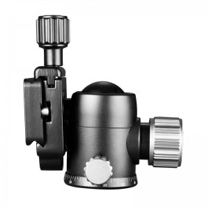 KINGJOY G0 új kialakítású, 360 fokos forgásgömbfej, arca swiss gyorskioldó tányérral