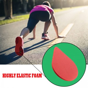 Extrém sportcipő megoldás az egyik hab alkalmazáshoz (ACF)