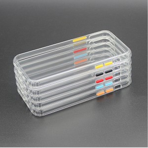 iPhone 11 Kiváló minőségű TPU + PC 2,0 mm-es belső ütésgátló mobiltelefon tok, független alsó részével