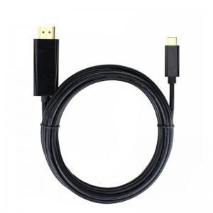 USB C – HDMI kábel 6 láb (4K @ 60Hz), C típusú USB – HDMI kábel [Thunderbolt 3 kompatibilis] MacBook Pro 16 '' 2019\/2018\/2017, MacBook Air \/ iPad Pro 2019\/2018, Surface Book 2, Samsung S10 , és több