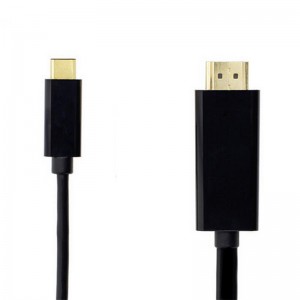 USB C – HDMI kábel 6 láb (4K @ 60Hz), C típusú USB – HDMI kábel [Thunderbolt 3 kompatibilis] MacBook Pro 16 '' 2019\/2018\/2017, MacBook Air \/ iPad Pro 2019\/2018, Surface Book 2, Samsung S10 , és több