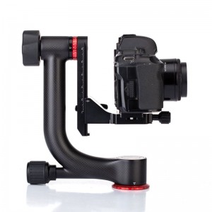 KINGJOY nagy teherbírású szénszálas állvány tartozékok Gimbal fej Arca-Swiss gyorskioldó tányérokkal, 20 kg-ig