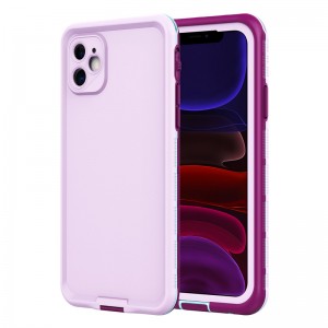 iphone 11 vízálló, teljesen vízálló iphone 11 eséllyel vízálló (bíbor) vízálló, szilárd hátlappal