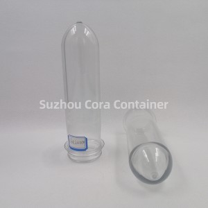 39 mm-es 110 g nyakméret 46 mm-es Plasitc kisállat preform vízital-olajhoz