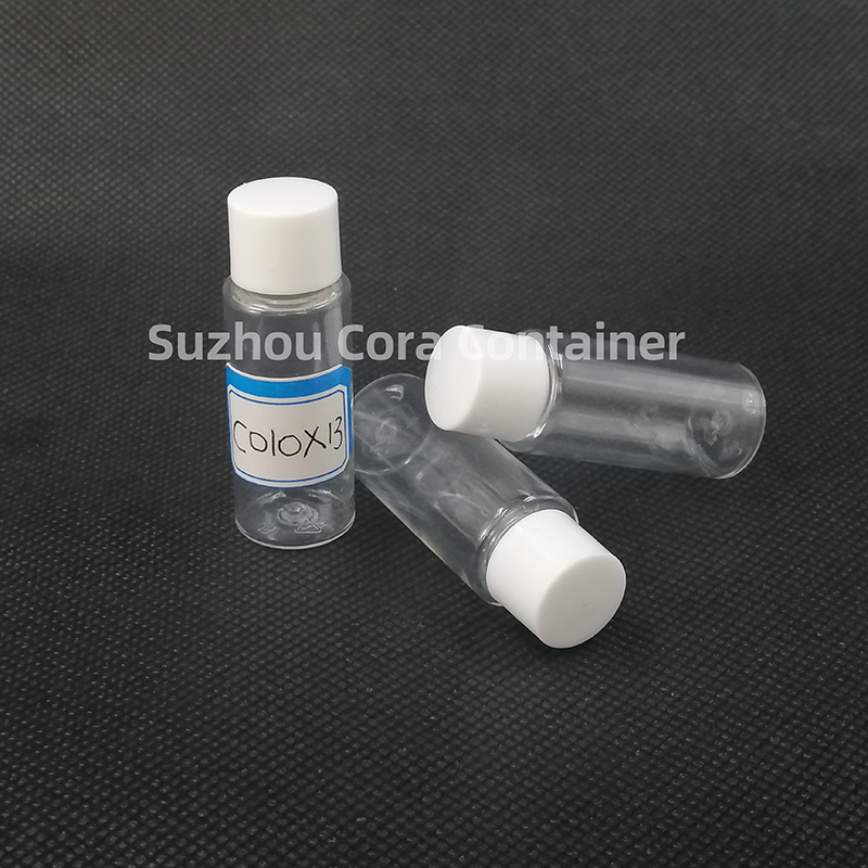 10ml Neck Size 13mm Pet Műanyag Kozmetikus palack csavaró kupakkal
