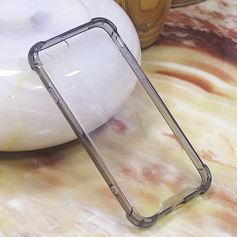 Hatástalanító TPU+PC átlátszó és színes mobiltelefon-kezelő sorozat sok modellel