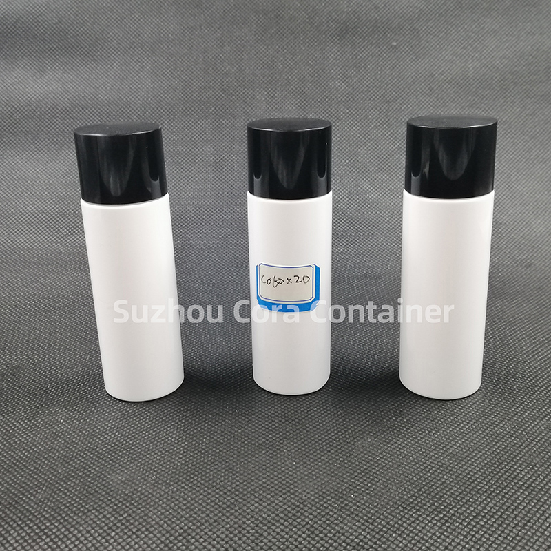 60ml Neck méret 20mm Pet Pet Plastic Cosmetic Bottal