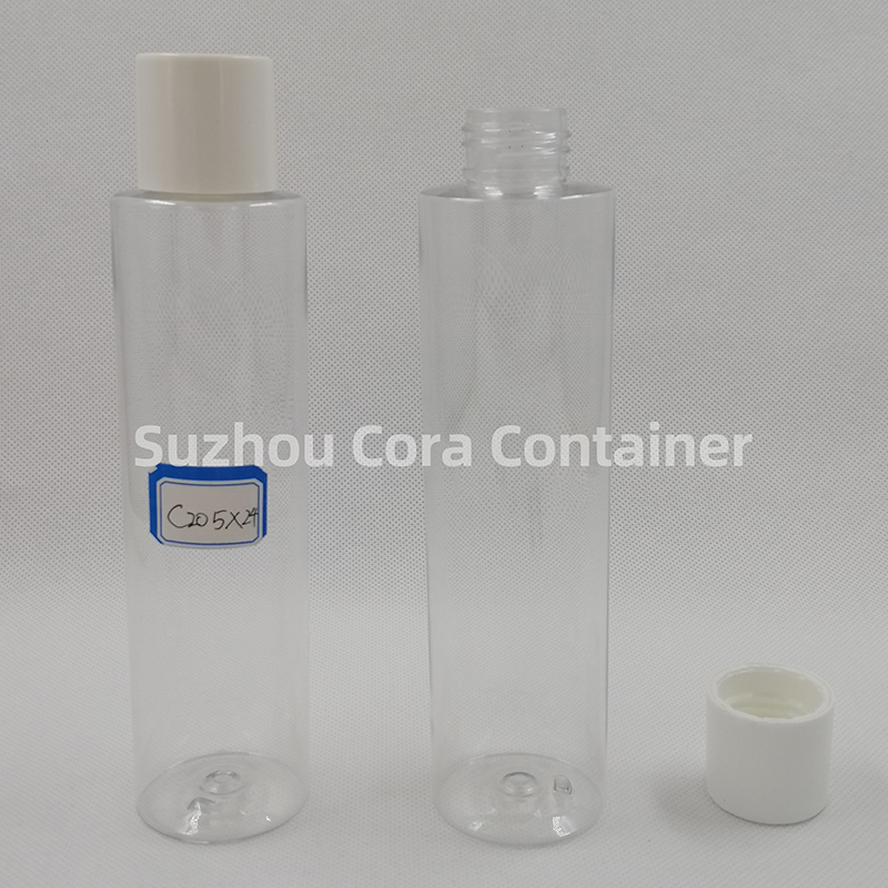 205ml Neck Size 24mm Pet Plastic Cosmetic Bottal