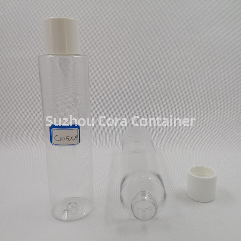 205ml Neck Size 24mm Pet Plastic Cosmetic Bottal