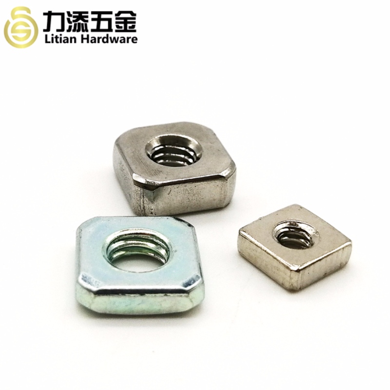 Kiváló minőségű, horganyzott szénacél M3-M12 vastag anya