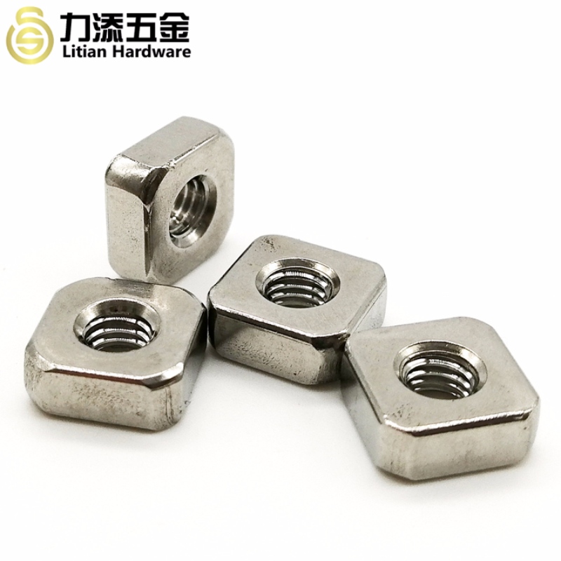 Kiváló minőségű, horganyzott szénacél M3-M12 vastag anya