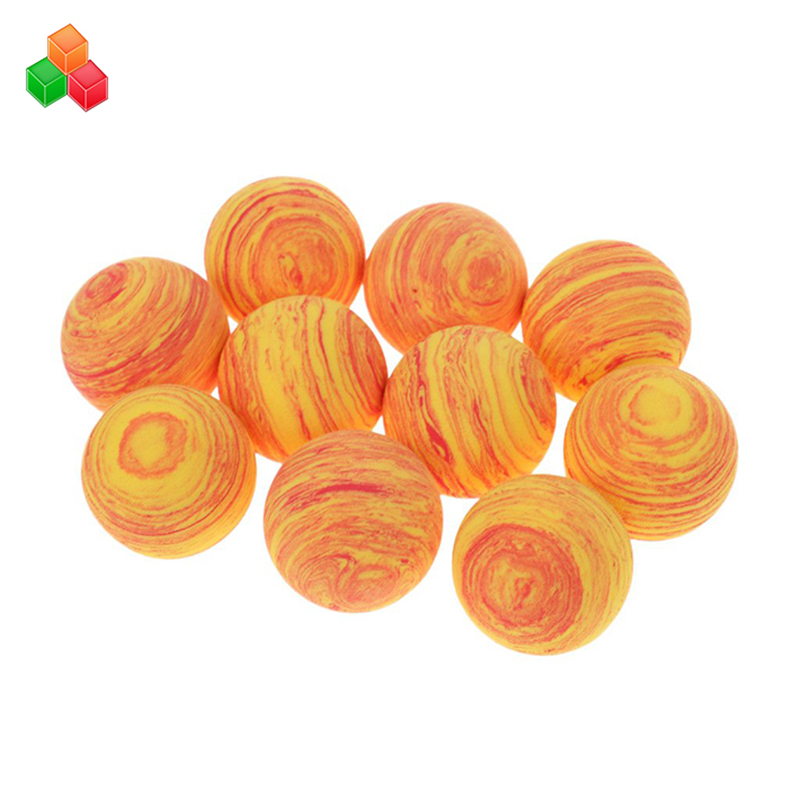 Kiváló minőségű eva hablabda testre szabott méret nyomtatott puha eva hablabda golfhoz / masszázshoz / gyerek játszótérre