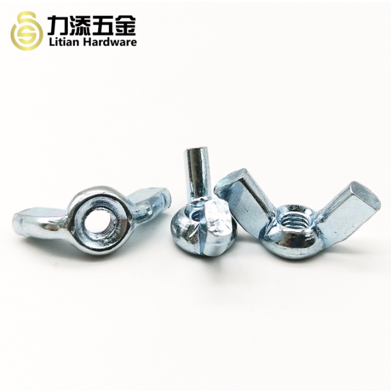 DINT15 cinkkel bevont, szénacél szárnyú dió