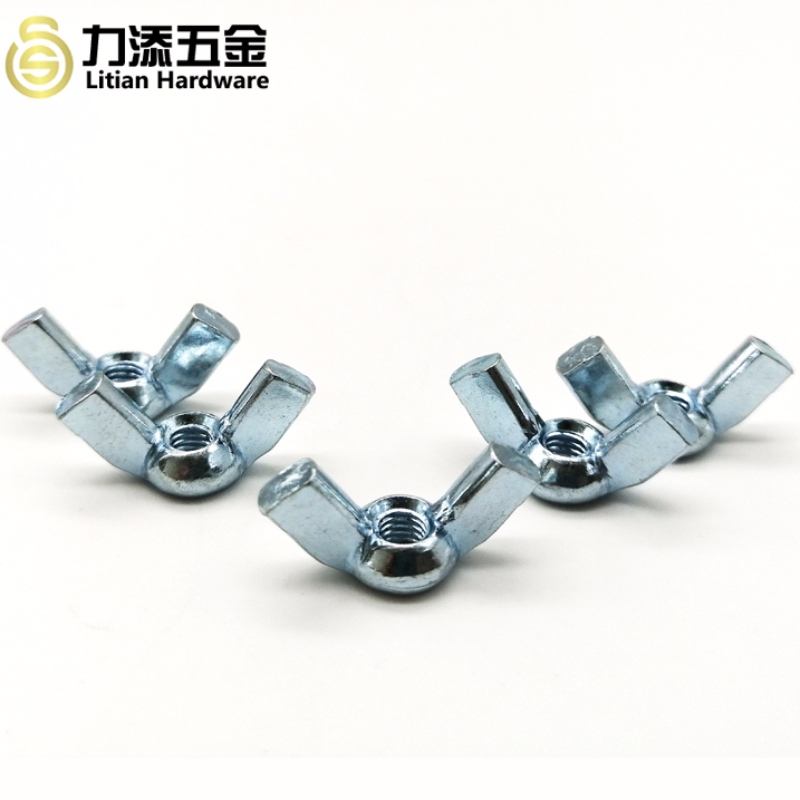 DINT15 cinkkel bevont, szénacél szárnyú dió