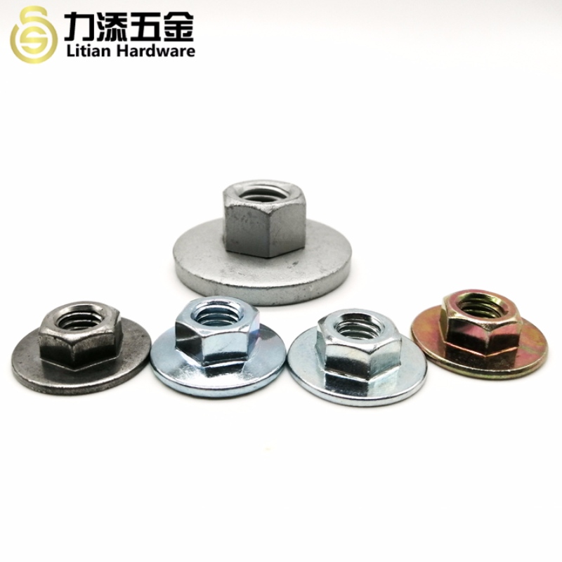 Nem szabványos méretű acél karimás anya