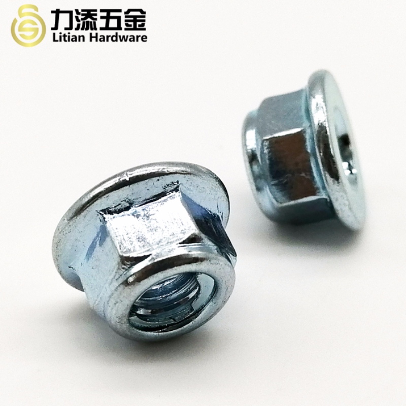 DIN980 GB6184 GB6185 szénacél fém karima önzáró anya