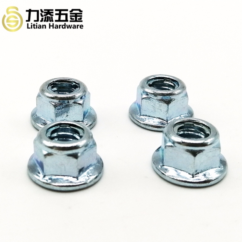 DIN980 GB6184 GB6185 szénacél fém karima önzáró anya