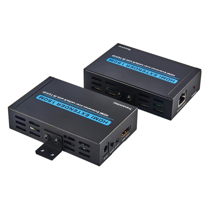 V1.3 HDMI kiterjesztő, 150 m, egyetlen cat5e \/ 6 kábellel, támogatja a Full HD 1080P-t