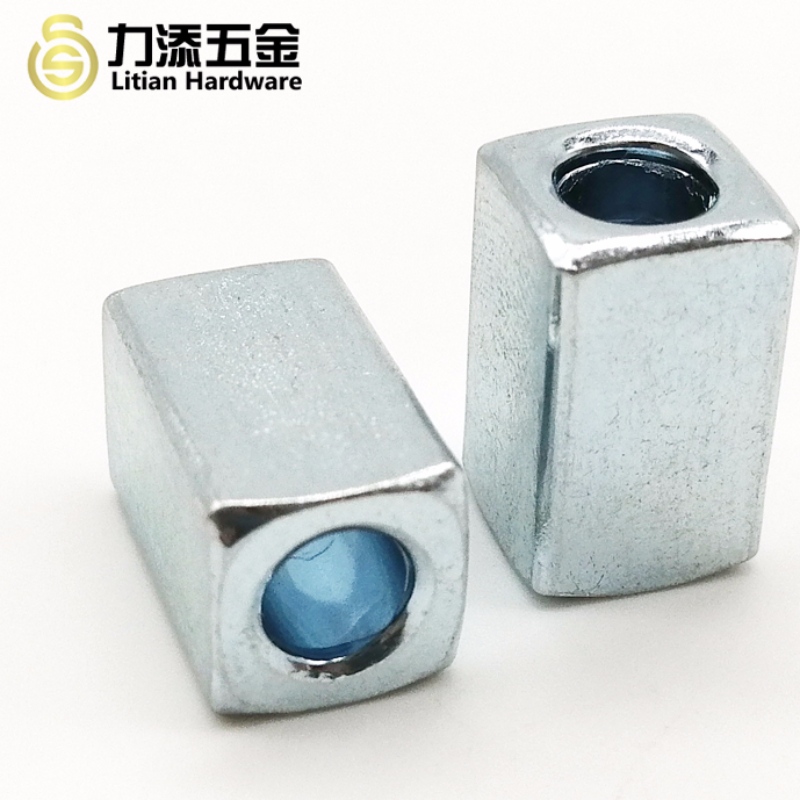 Nem szabványos méretű cink, hosszú sqaure dió