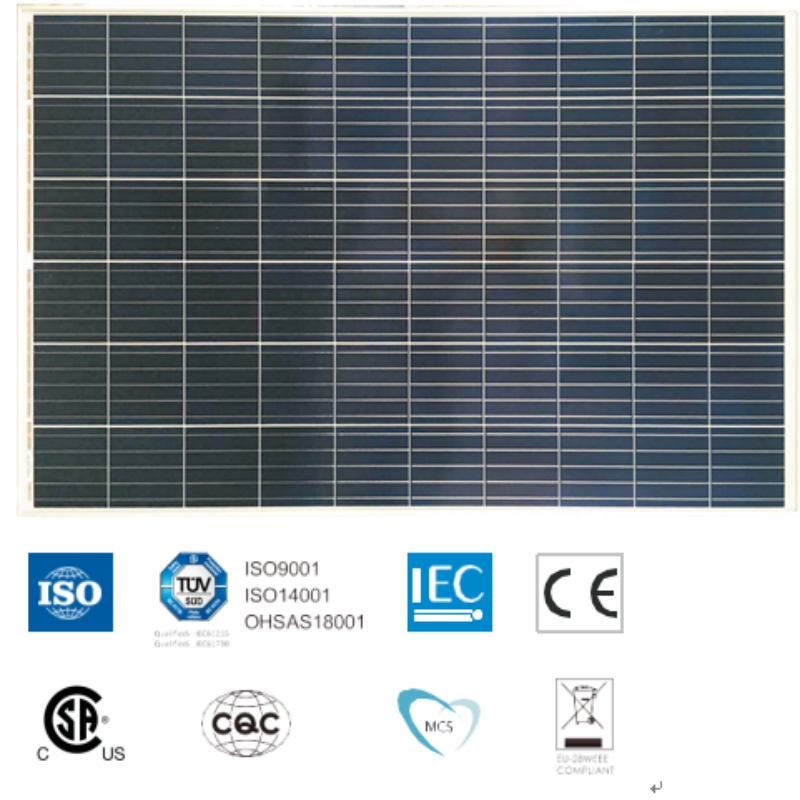 NAGY TELJESÍTMÉNYŰ, POLYCRYSTAL INE MODUL, SYM60-6-260P-280P