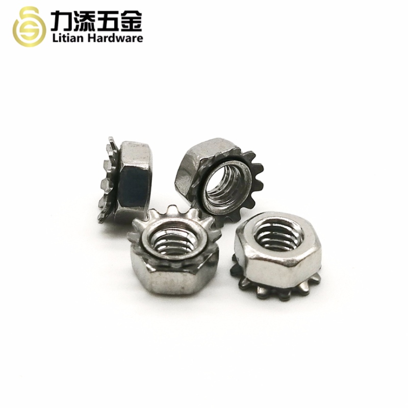 M3-M12 rozsdamentes acél Keps rögzítőanyával