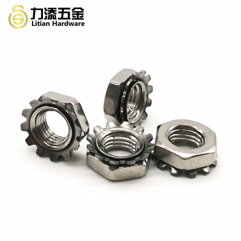 M3-M12 rozsdamentes acél Keps rögzítőanyával