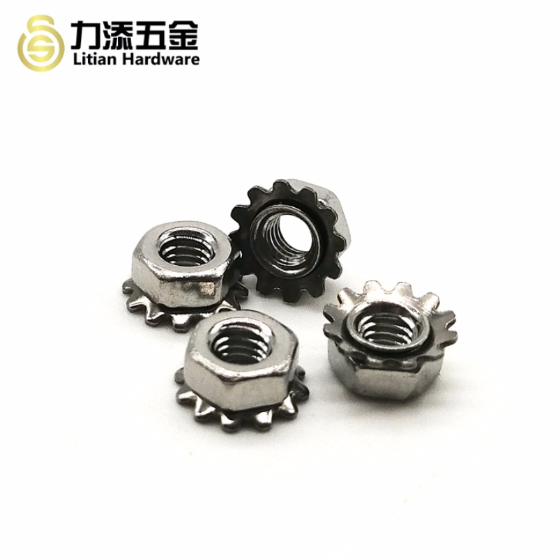 M3-M12 rozsdamentes acél Keps rögzítőanyával