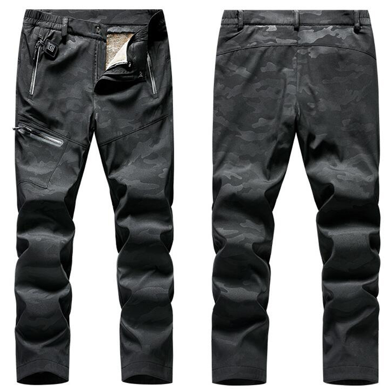 Nagykereskedelmi újratölthető akkumulátorral fűtött nadrág Alkalmi tervezésű fűtött nadrág, hosszú fűtésű nadrág