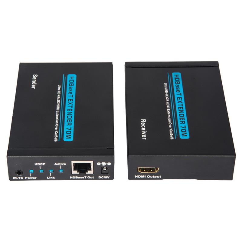 V1.4 4K Baset HDMI Extenter 100m felett Single cat5e/6 cover 70m@4Kx2K/30Hz,100m@1080P/60Hz