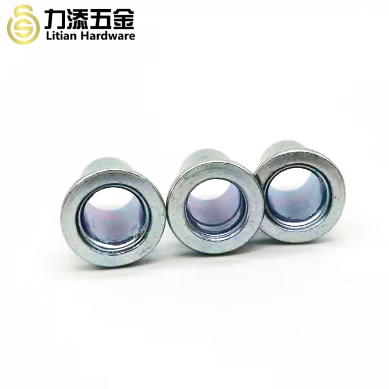 Nem szabványos horganyzott szénacél méretű, T típusú hengerpersely