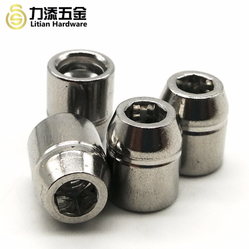 Nem szabványos méretűek, rozsdamentes acélrudas diófélék