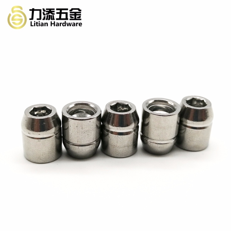 Nem szabványos méretűek, rozsdamentes acélrudas diófélék