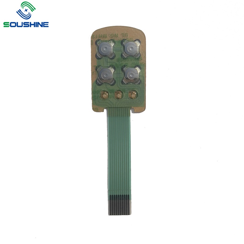 Vámhatóság jó tapintású duraswitch membránkapcsoló átlátszó ablakkal