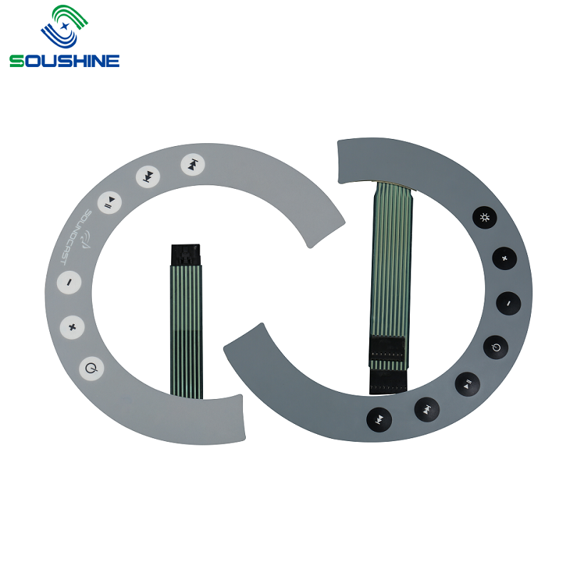 Egyedi mikrohullámú sütő membrán kapcsolópanel