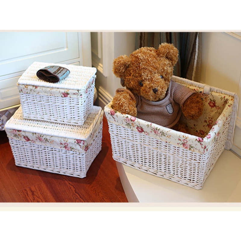 Kézzel készített asztali tároló kosár