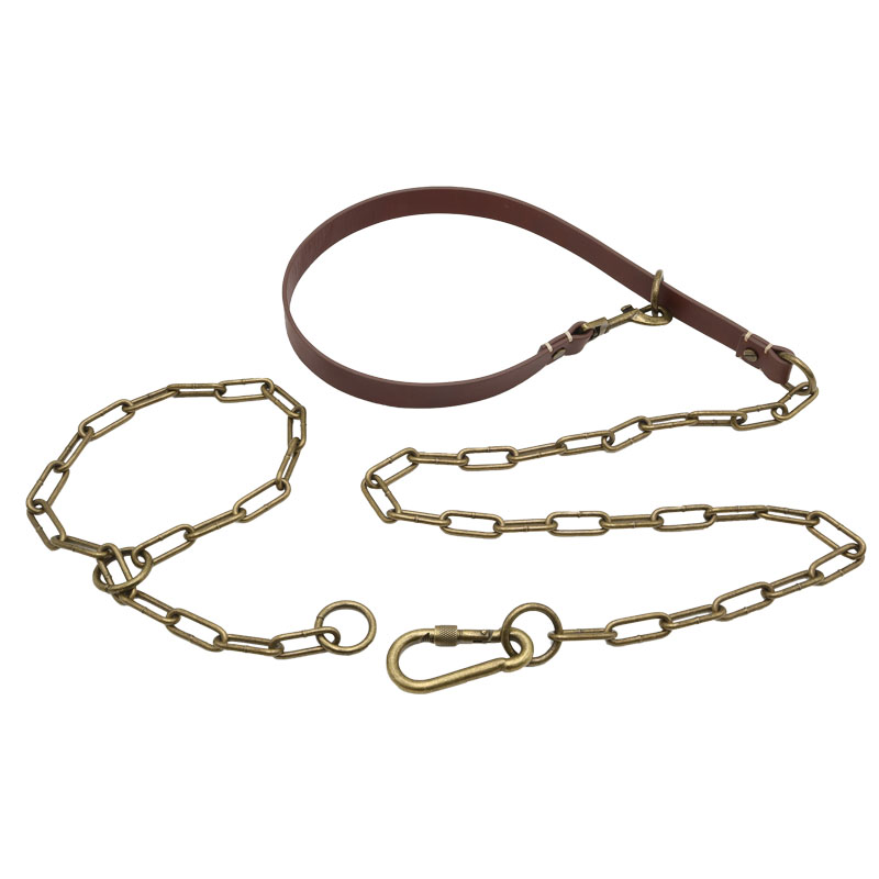 Hardver lánc kisállat póráz gallérja