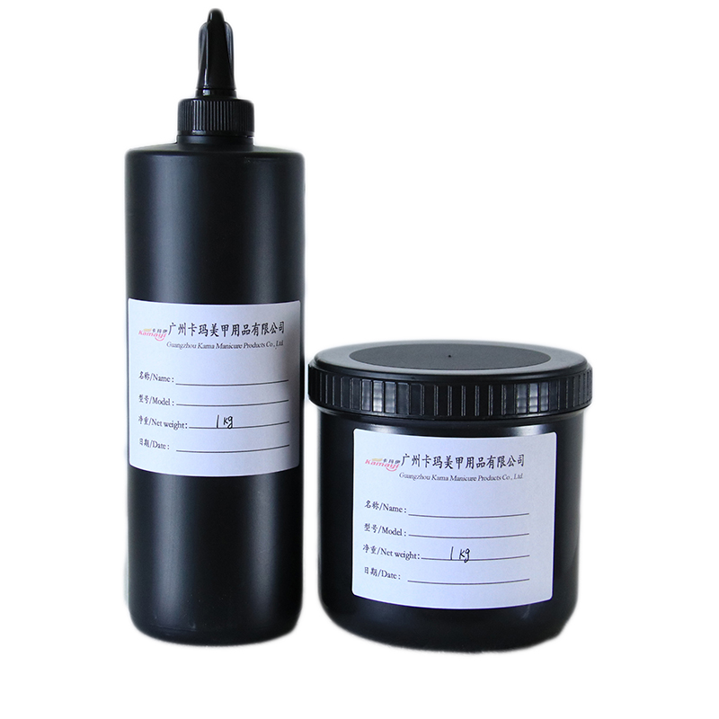 Kamayi francia körmök UV építőgél áztatás körömhosszabbító gél alapanyag természetes átlátszó színű UV-gél 1kg