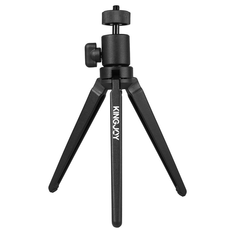 KINGJOY Mini Aluminium Tabletta Kamera Fotó Tripod M5 360 fokozatú forgó labda fejjel