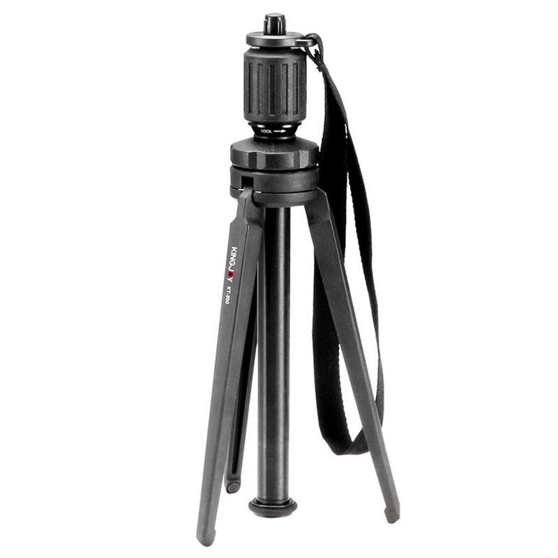 Alumíniumötvözetből készült mini videó asztali állvány gömbfejjel a kameraállványhoz