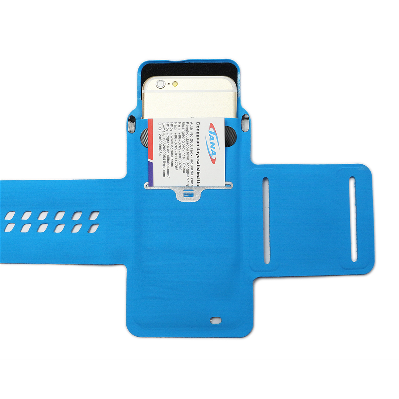 Új, kiváló minőségű fényvisszaverő kocogó kerékpáros sport karszalag tok telefonhoz