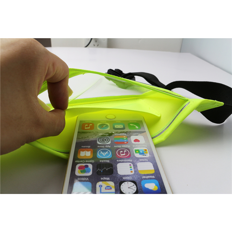 Átlátszó ablakkal rendelkező sportmentességi tasak