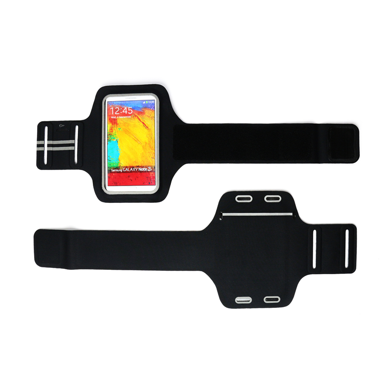 Fekete vízálló Lycra Cellfon futtatása 5.5-6\\\\\\\\\\\\\\\
